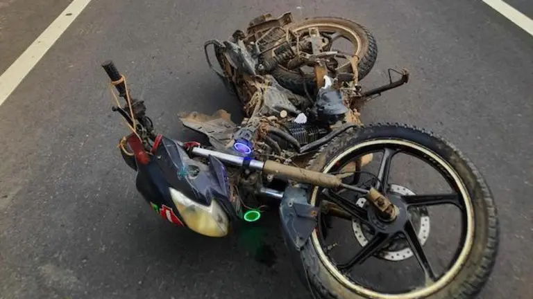 Motociclista fallecido km 39 Ciudad Arce