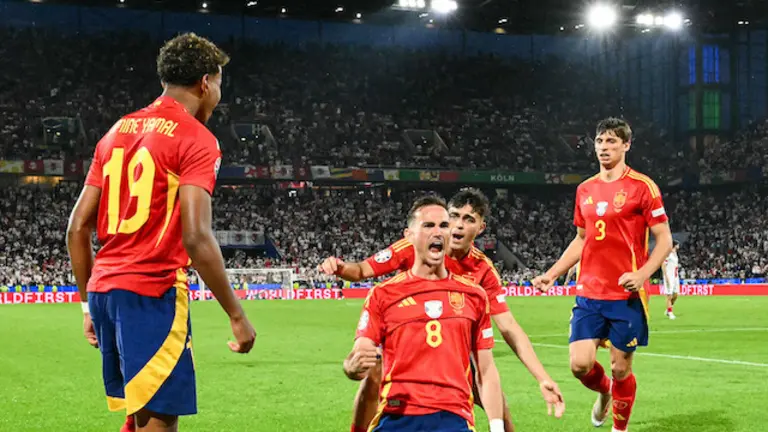 España derrota a Georgia octavos de final