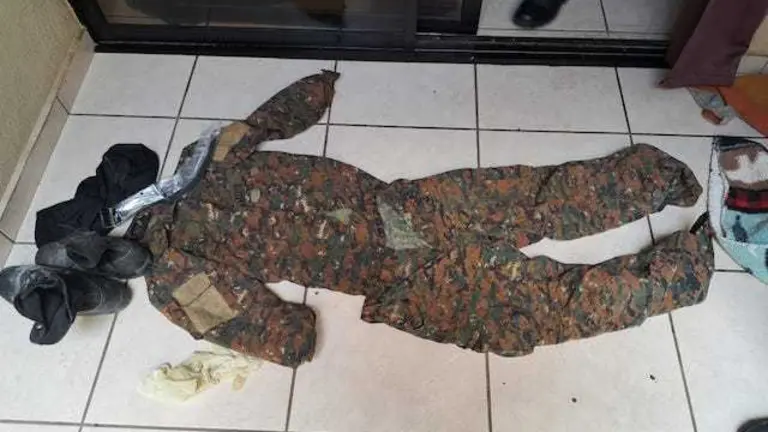 Banda ladrones robo Sonsonate uniformes