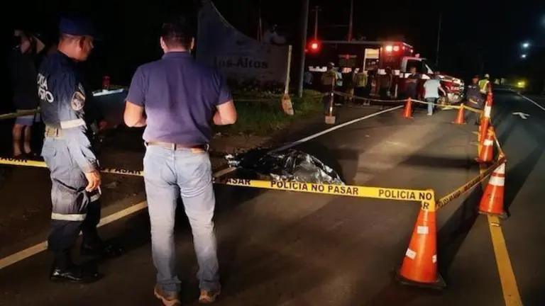 Hombre atropellado carretera a Nahuizalco 02-09-2024