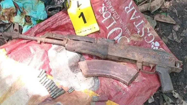 Daniel de Jesús Martínez Pascacio, alias Travieso, MS-13 arma de fuego abandonada 1