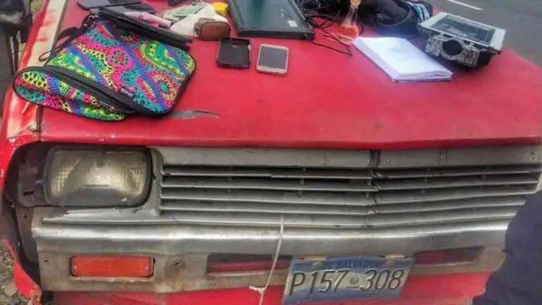 Bermude Velásquez, Morelia Granados Flores y Katherine Vanessa Rivera Somoza, hurto 