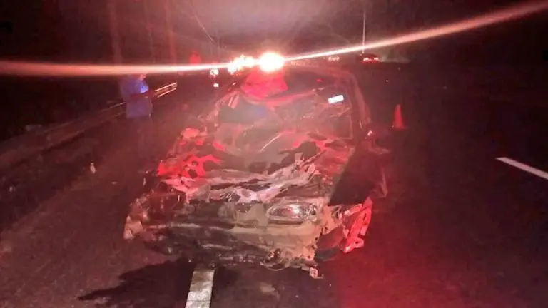 Motociclista muere Las Aradas Coatepeque Santa Ana 08-12-2024