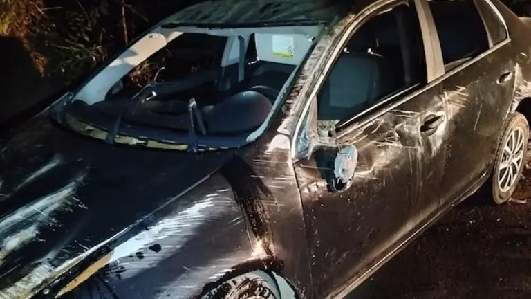 Óscar Alberto Portillo Carrillo, 30 años de edad, conducción peligrosa 219 grados y conducción irresponsable de arma de fuego 2