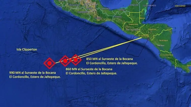 Incautaciones de droga en altamar enero 2025