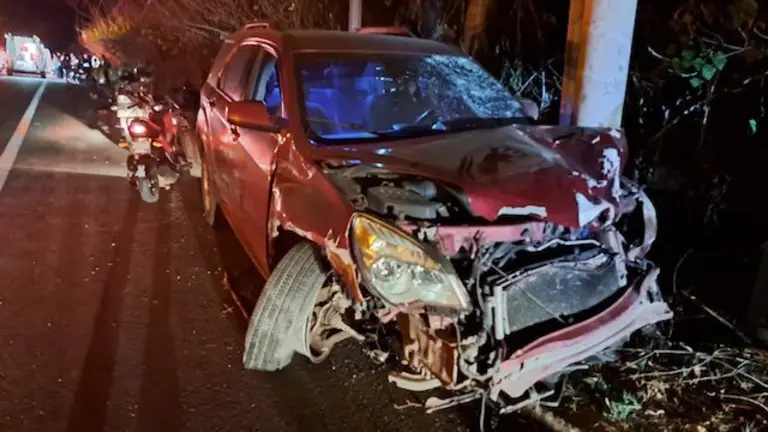 José Odair Barahona Cabezas, 32 años de edad, 129 grados de alcohol, conducción peligrosa