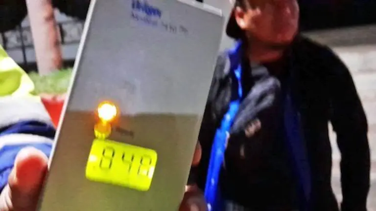 Orlando Sebastián Roque Chávez, conducción peligrosa, 848 grados