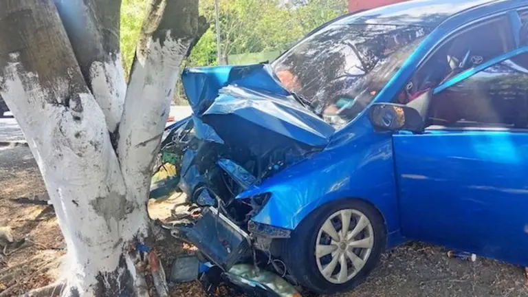 Mujer fallece en accidente de tránsito en San Martín, San Salvador, 11-03-2025