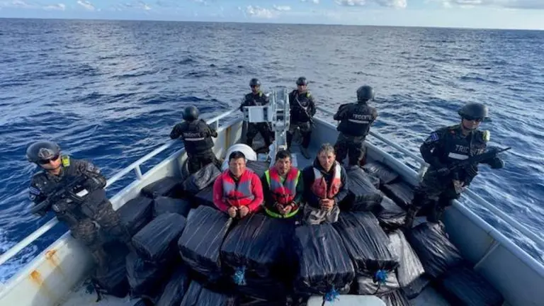 1.5 toneladas cocaína embarcación ecuatoriana, 11-03-2025