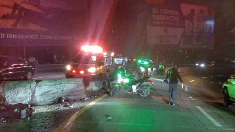 Fallecido en motocicleta kilómetro 30 carretera al puerto de La Libertad 18-04-2025