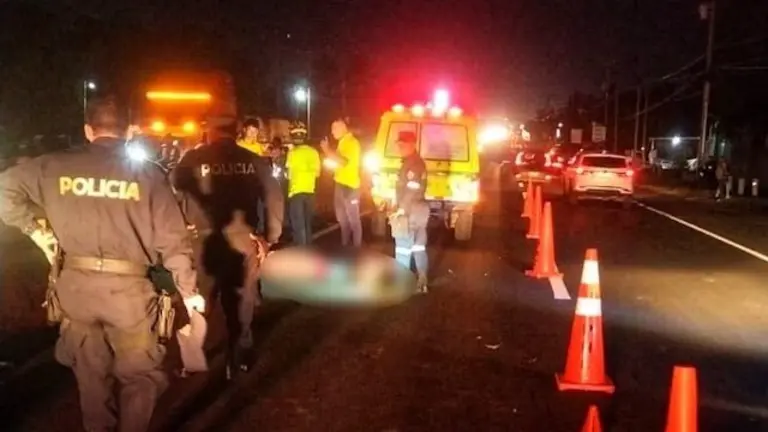Atropellado fallecido en carretera entre Quezaltepeque y San Juan Opico 19-05-2025