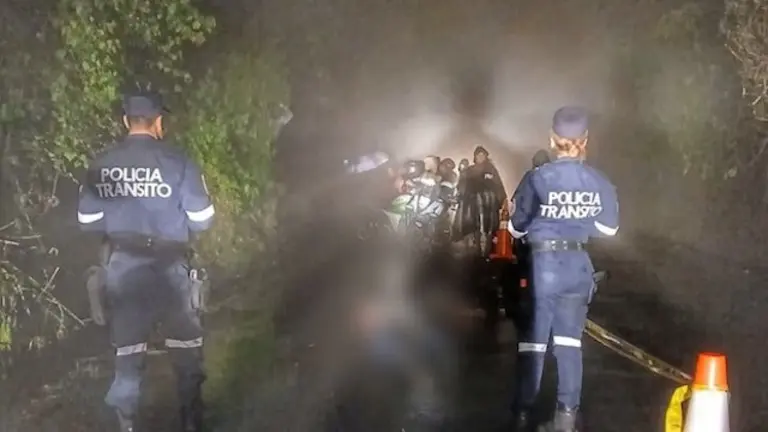 Motociclista fallecido en carretera a Comasagua 20-06-2025