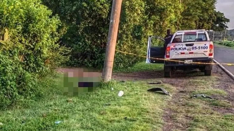 Ciclista atropellado en Puerto El Triufo, Usulután, 03-09-2025