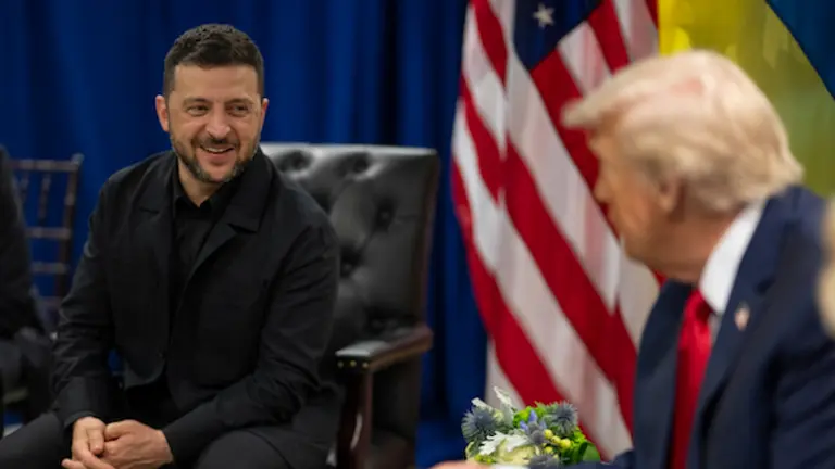Zelensky y Trump