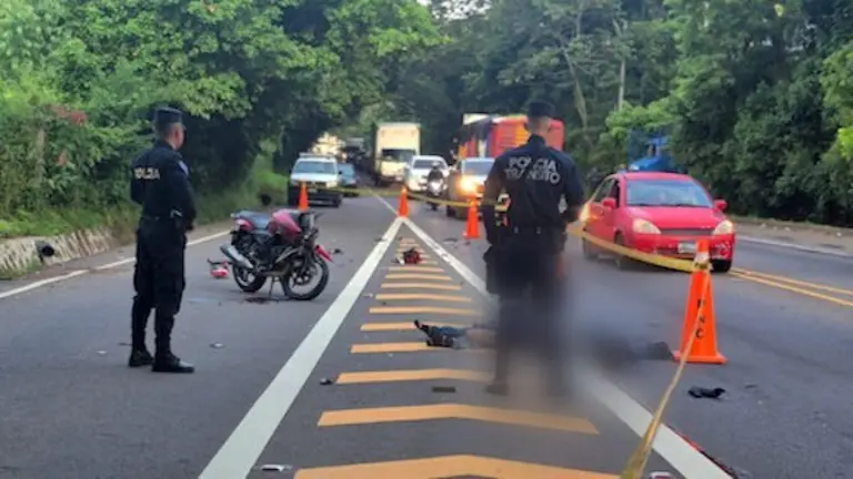 Motociclista fallecido Lolotique 25-09-2025