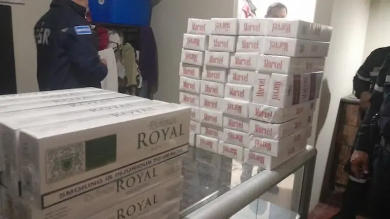 Cigarrillos de contrabando