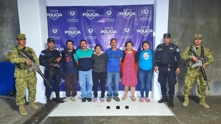 Capturados por agrupaciones ilícitas MS-13 01-12-2025