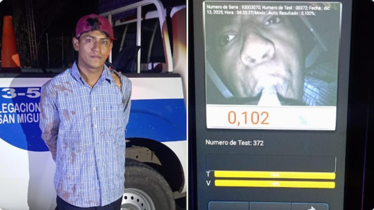 Carlos Alfredo Padilla Rivas, de 21 años, conducción peligrosa y homicidio culposo 