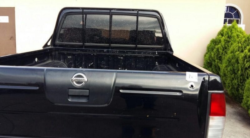 Pick up dañado en sede fiscal