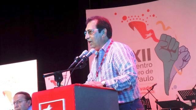 Adán Chávez, foro Sao Paulo
