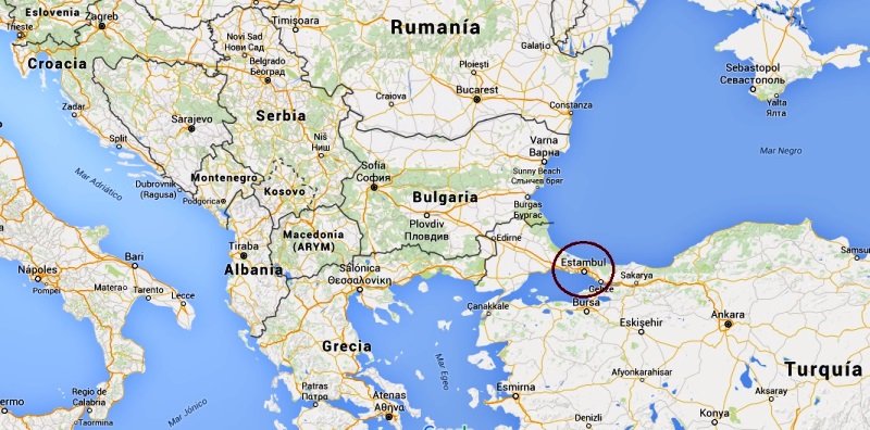 Estambul ubicación
