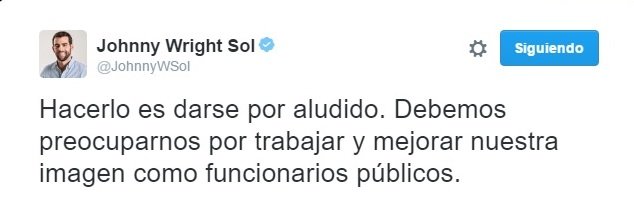 Tuit de Johnny Wright