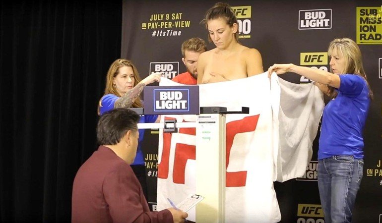 Luchadora Miesha Tate