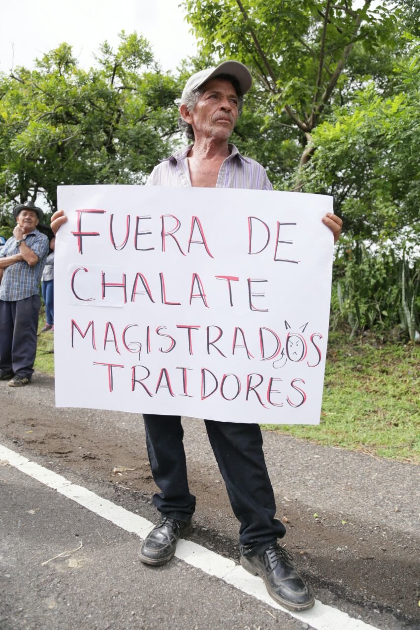 Pobladores de Nueva Trinidad.