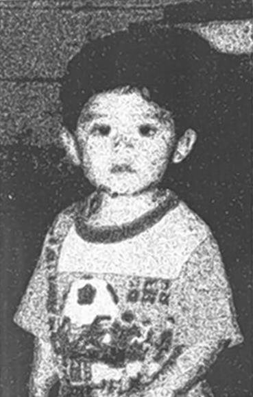 Única fotografía que María tenía de su hijo Steve