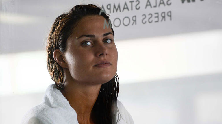 Zsuzsanna Jakobos, nadadora, Hungría