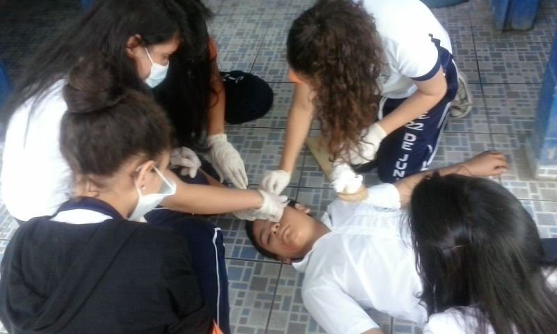 Simulacro en Chalatenango