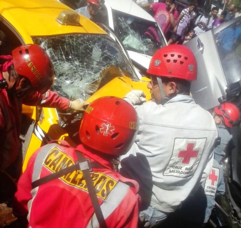 accidente calle al volcan