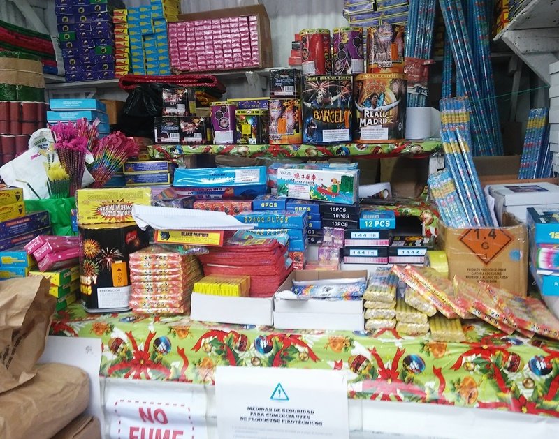 venta de pólvora