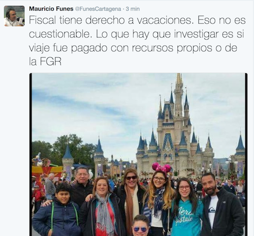 Funes pide investigar fiscal