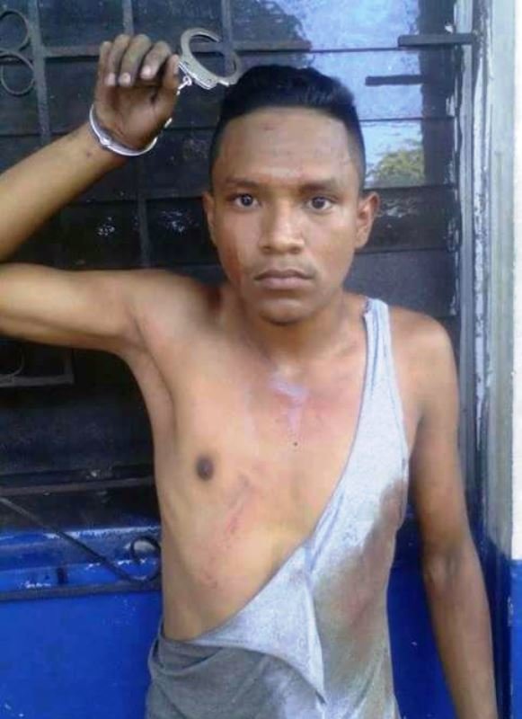 pandillero detenido}