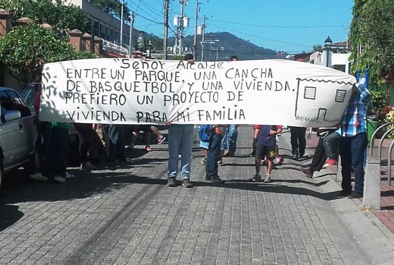 protesta comunidad