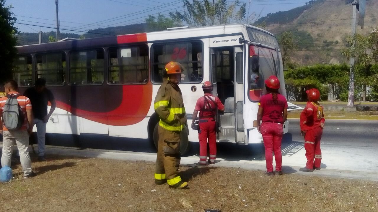 incendio de bus de ruta 26