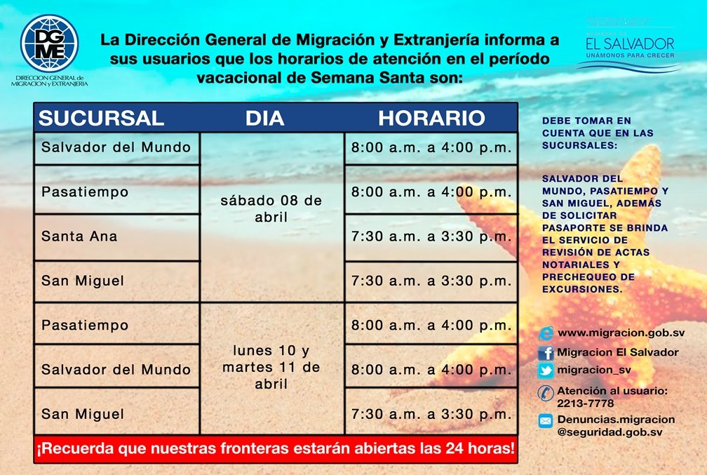 Servicio-Extraordinario-Horarios DGM