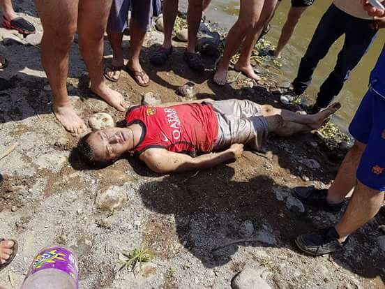 joven ahogado en Rio Lempa