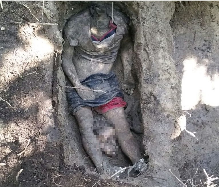 cuerpo encontrado en la pedrera