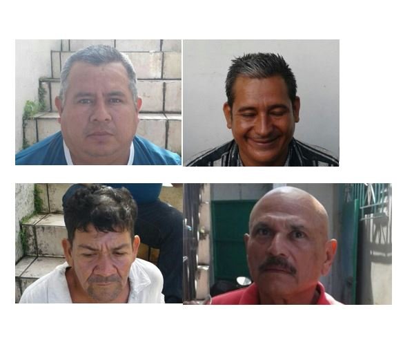 Hombres detenidos