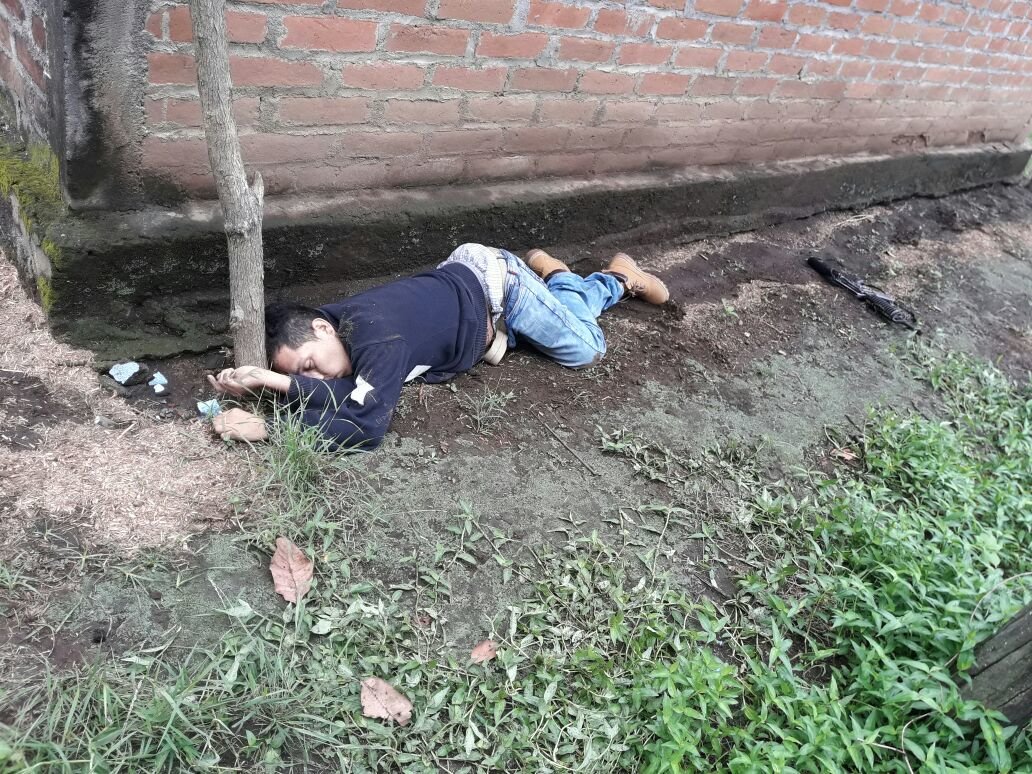 Pandillero abatido en San Miguel