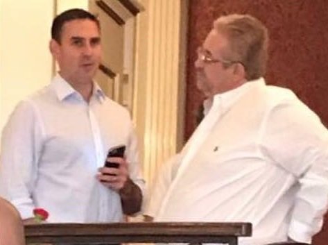 Reunión entre Ernesto Muyshondt y Gerardo Cáceres