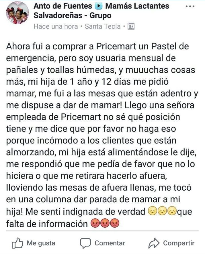 Denuncia de usuaria de Pricesmart