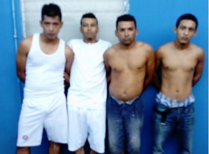 Mareros detenidos en la Reyna2
