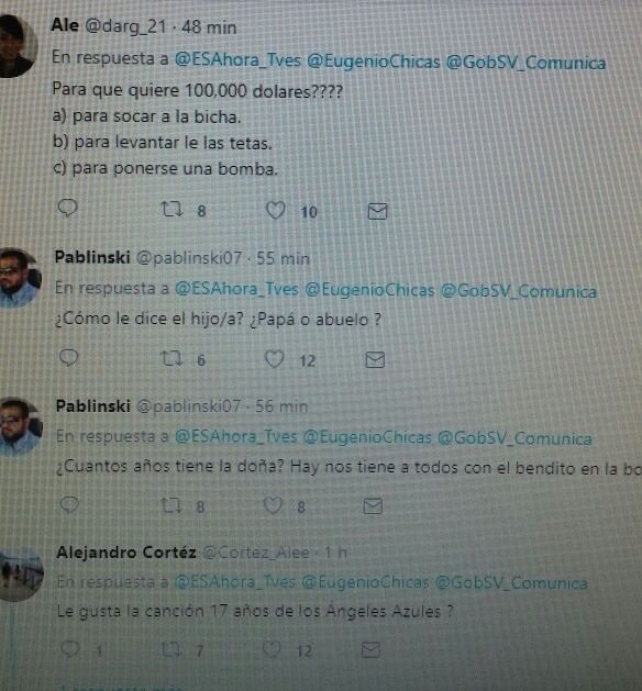 Trolean a Eugenio Chicas