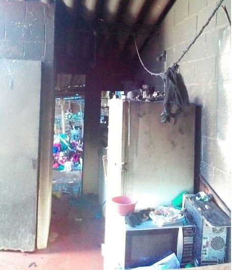 Casa quemada en Montelimar