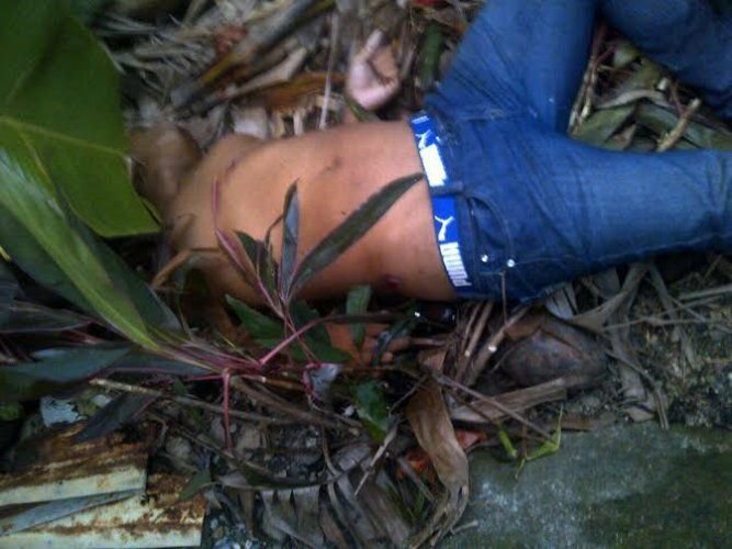 Pandillero eliminado en Moncagua