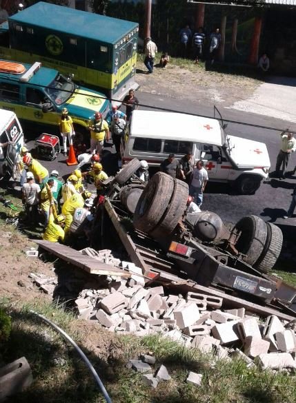 Accidente en Panchimalco