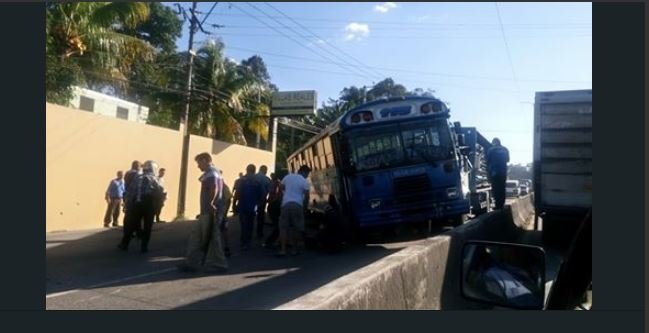 choque en la troncal del norte